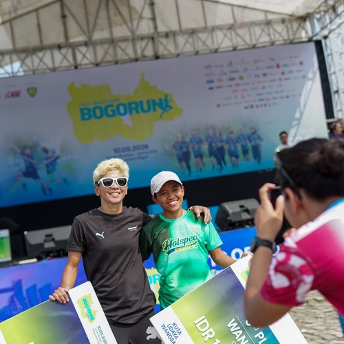 Race photo from BOGORUN 2026