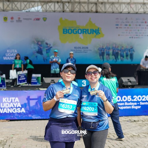 Race photo from BOGORUN 2026