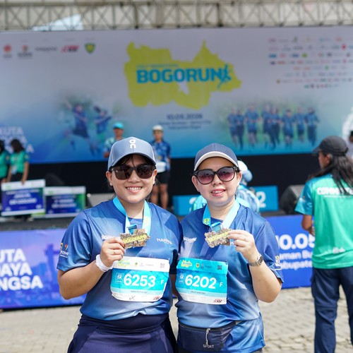Race photo from BOGORUN 2026