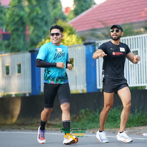 Race photo from VIBES AND STRENGTH CAMP ABR 2025