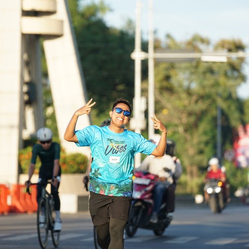 Race photo from VIBES AND STRENGTH CAMP ABR 2025