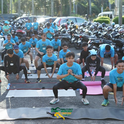 Race photo from VIBES AND STRENGTH CAMP ABR 2025