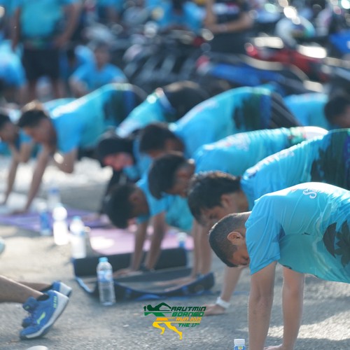 Race photo from VIBES AND STRENGTH CAMP ABR 2025