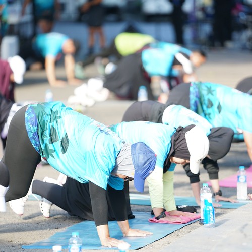 Race photo from VIBES AND STRENGTH CAMP ABR 2025
