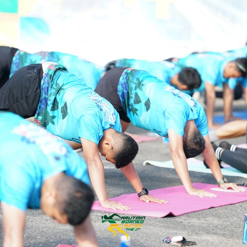 Race photo from VIBES AND STRENGTH CAMP ABR 2025