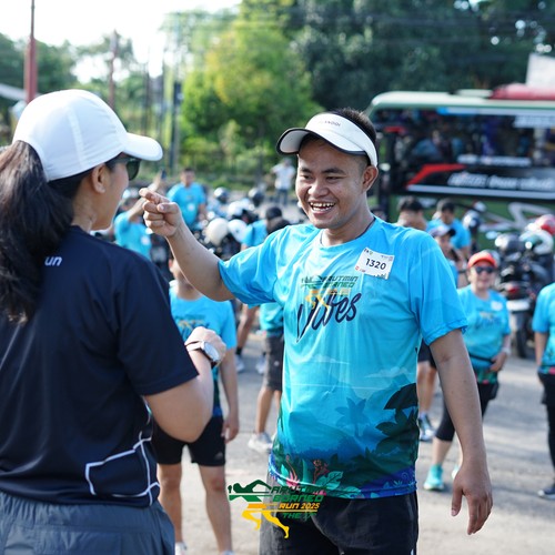 Race photo from VIBES AND STRENGTH CAMP ABR 2025
