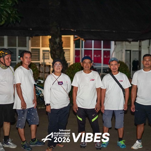 Race photo from Telkomsel MHM 2026 Vibes