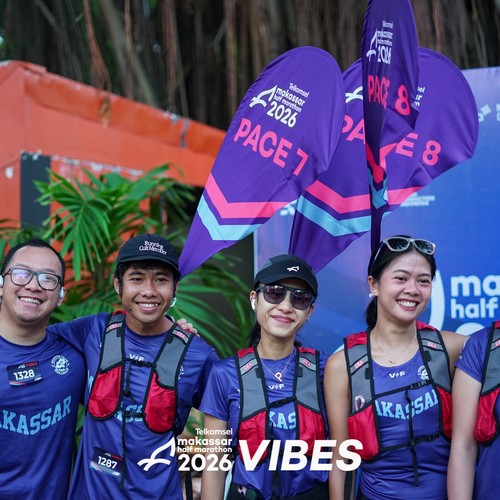 Race photo from Telkomsel MHM 2026 Vibes