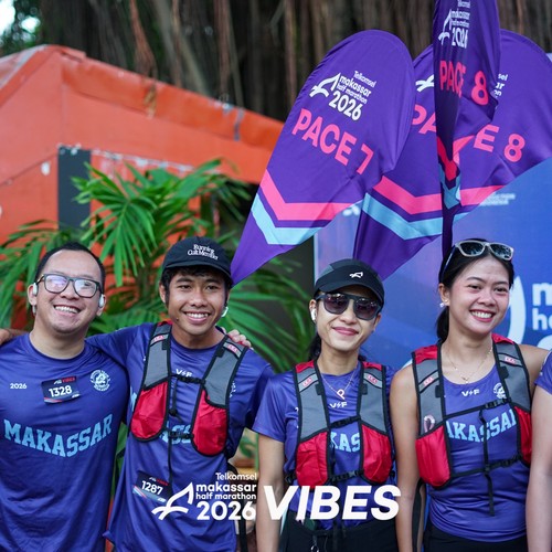 Race photo from Telkomsel MHM 2026 Vibes