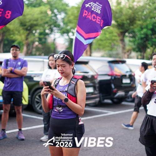 Race photo from Telkomsel MHM 2026 Vibes