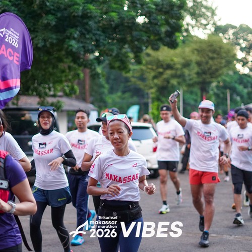 Race photo from Telkomsel MHM 2026 Vibes