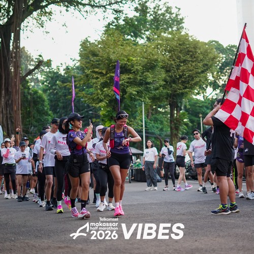 Race photo from Telkomsel MHM 2026 Vibes
