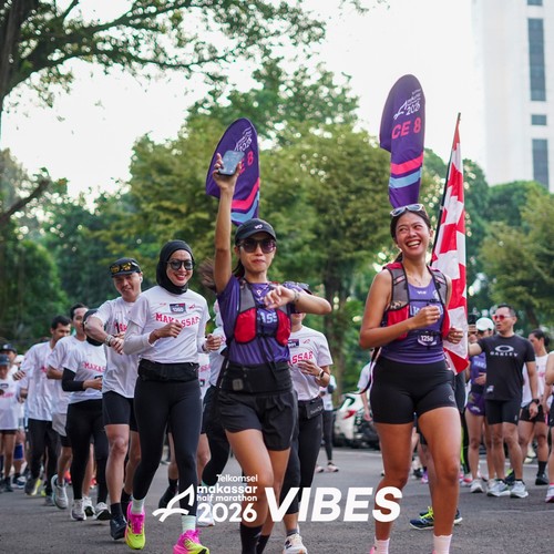 Race photo from Telkomsel MHM 2026 Vibes