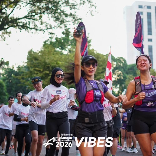 Race photo from Telkomsel MHM 2026 Vibes