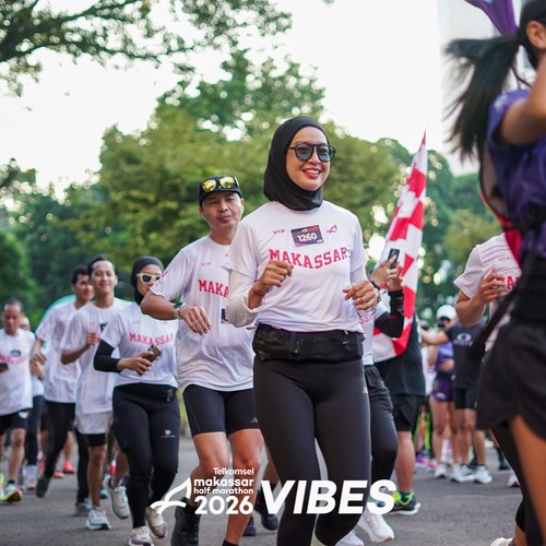 Race photo from Telkomsel MHM 2026 Vibes