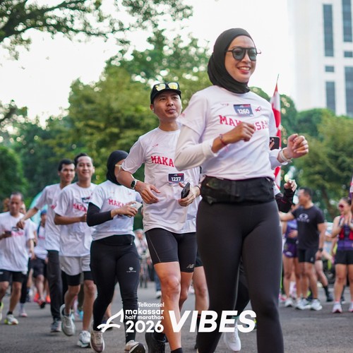 Race photo from Telkomsel MHM 2026 Vibes