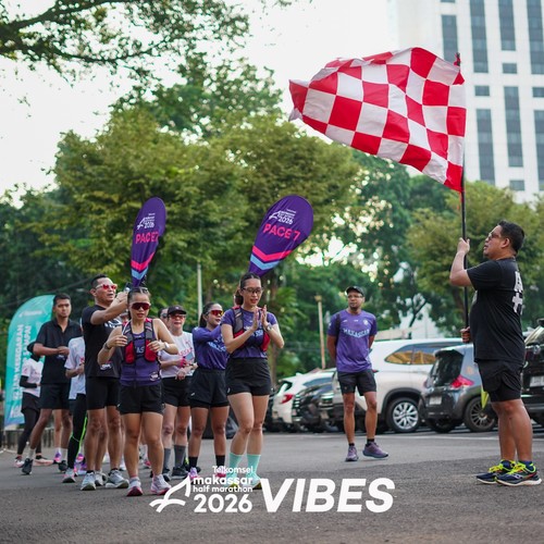 Race photo from Telkomsel MHM 2026 Vibes
