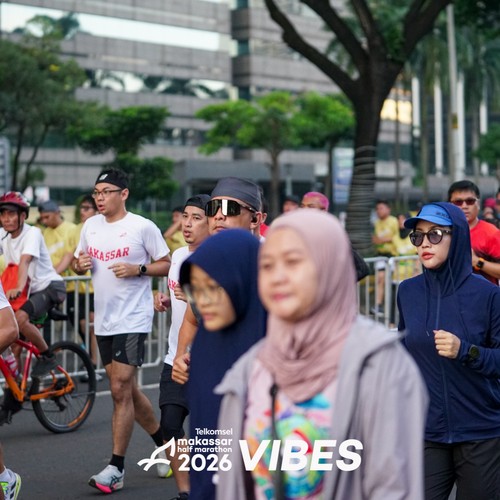 Race photo from Telkomsel MHM 2026 Vibes