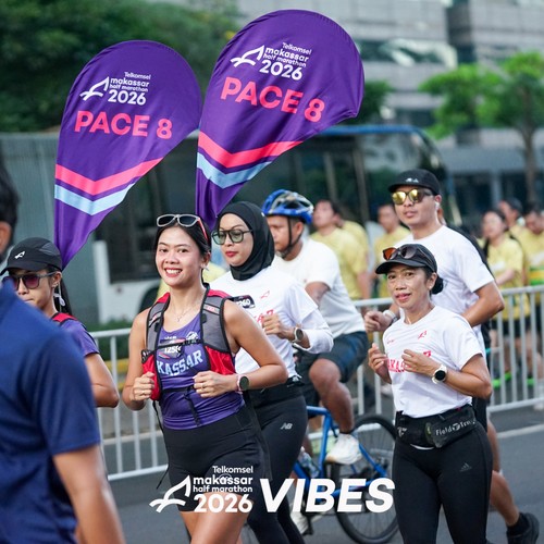 Race photo from Telkomsel MHM 2026 Vibes