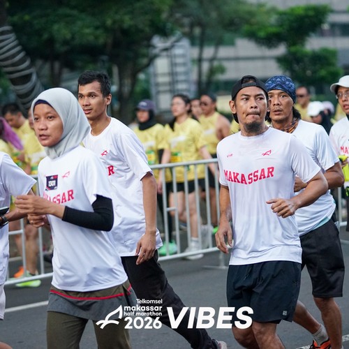 Race photo from Telkomsel MHM 2026 Vibes