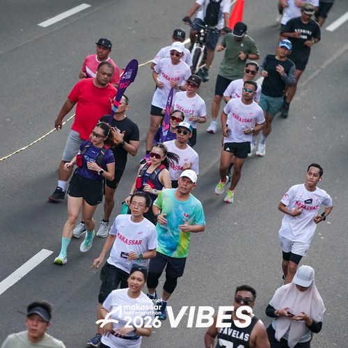 Race photo from Telkomsel MHM 2026 Vibes