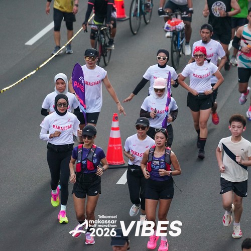 Race photo from Telkomsel MHM 2026 Vibes