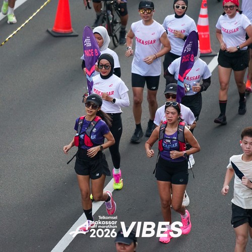 Race photo from Telkomsel MHM 2026 Vibes