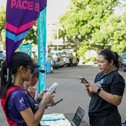 Race photo from Telkomsel MHM 2026 Vibes