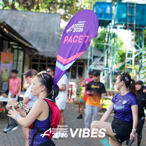 Race photo from Telkomsel MHM 2026 Vibes