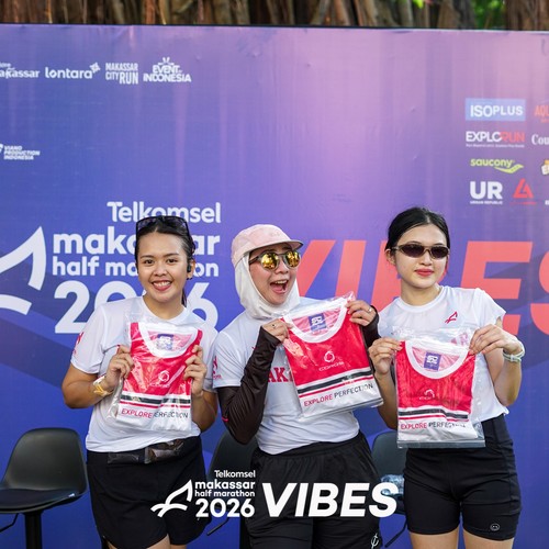 Race photo from Telkomsel MHM 2026 Vibes