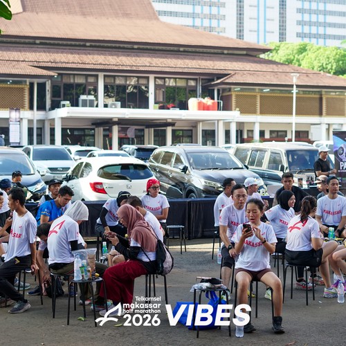 Race photo from Telkomsel MHM 2026 Vibes