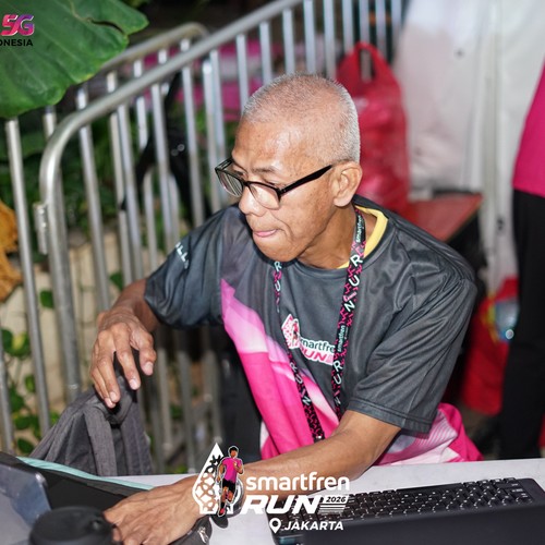 Race photo from SMARTFREN RUN 2026