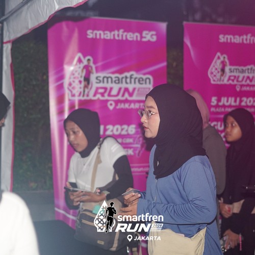 Race photo from SMARTFREN RUN 2026 VIBES