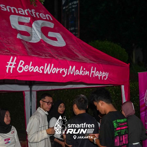 Race photo from SMARTFREN RUN 2026 VIBES