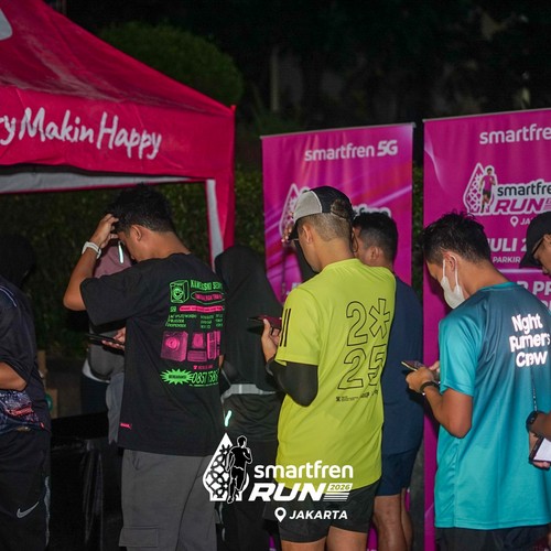 Race photo from SMARTFREN RUN 2026 VIBES