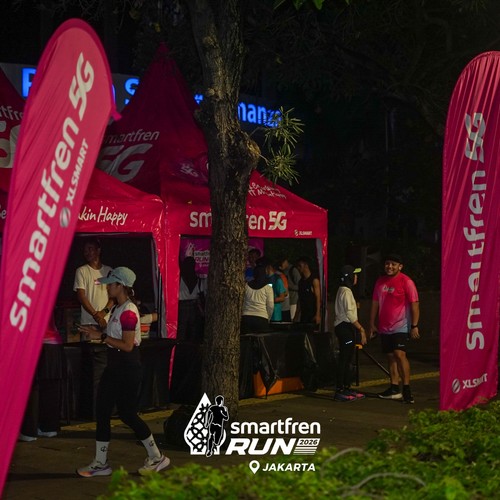 Race photo from SMARTFREN RUN 2026 VIBES