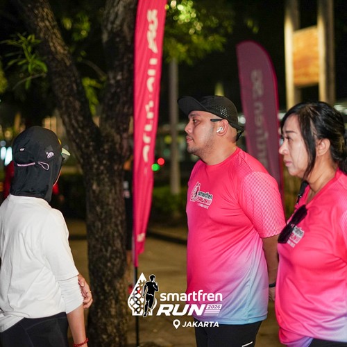 Race photo from SMARTFREN RUN 2026 VIBES