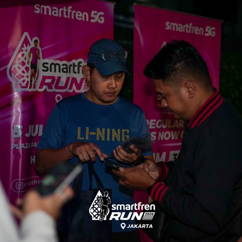 Race photo from SMARTFREN RUN 2026 VIBES