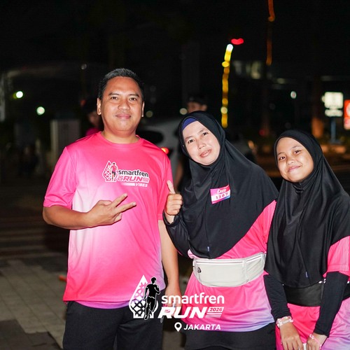 Race photo from SMARTFREN RUN 2026 VIBES