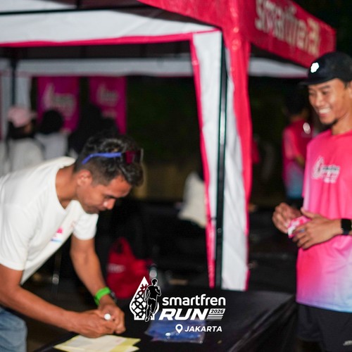 Race photo from SMARTFREN RUN 2026 VIBES