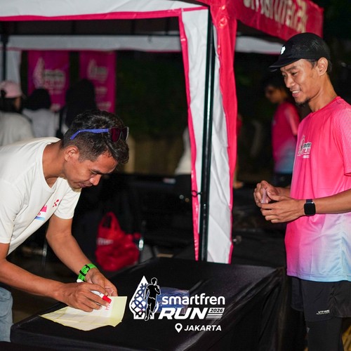 Race photo from SMARTFREN RUN 2026 VIBES