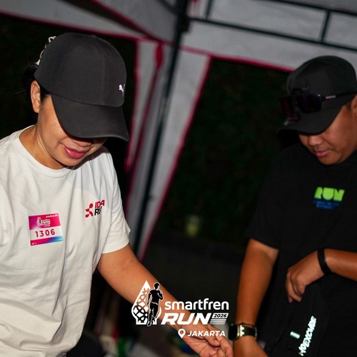 Race photo from SMARTFREN RUN 2026 VIBES