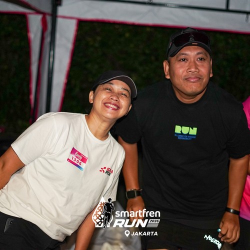 Race photo from SMARTFREN RUN 2026 VIBES