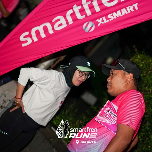 Race photo from SMARTFREN RUN 2026 VIBES
