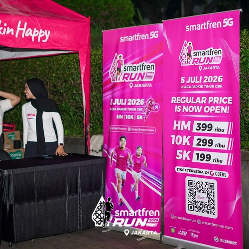Race photo from SMARTFREN RUN 2026 VIBES