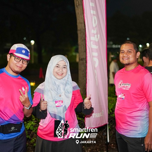 Race photo from SMARTFREN RUN 2026 VIBES