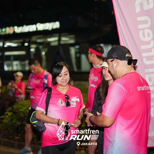 Race photo from SMARTFREN RUN 2026 VIBES