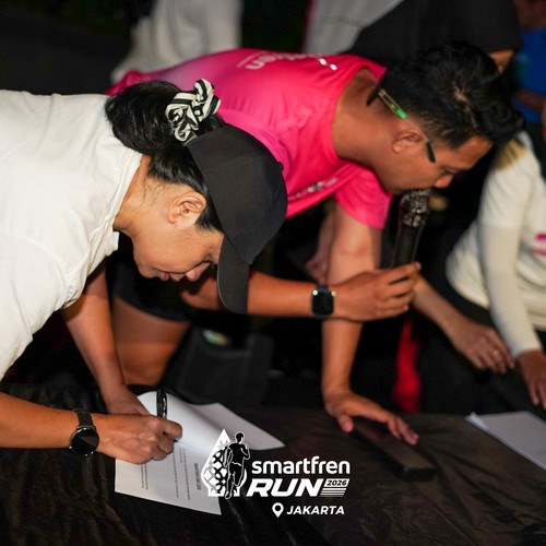 Race photo from SMARTFREN RUN 2026 VIBES
