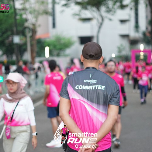 Race photo from SMARTFREN RUN 2026