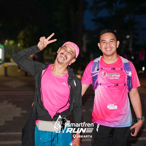 Race photo from SMARTFREN RUN 2026 VIBES